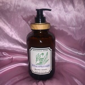 Eucalyptus Sage Hand Soap - Amber Bottle